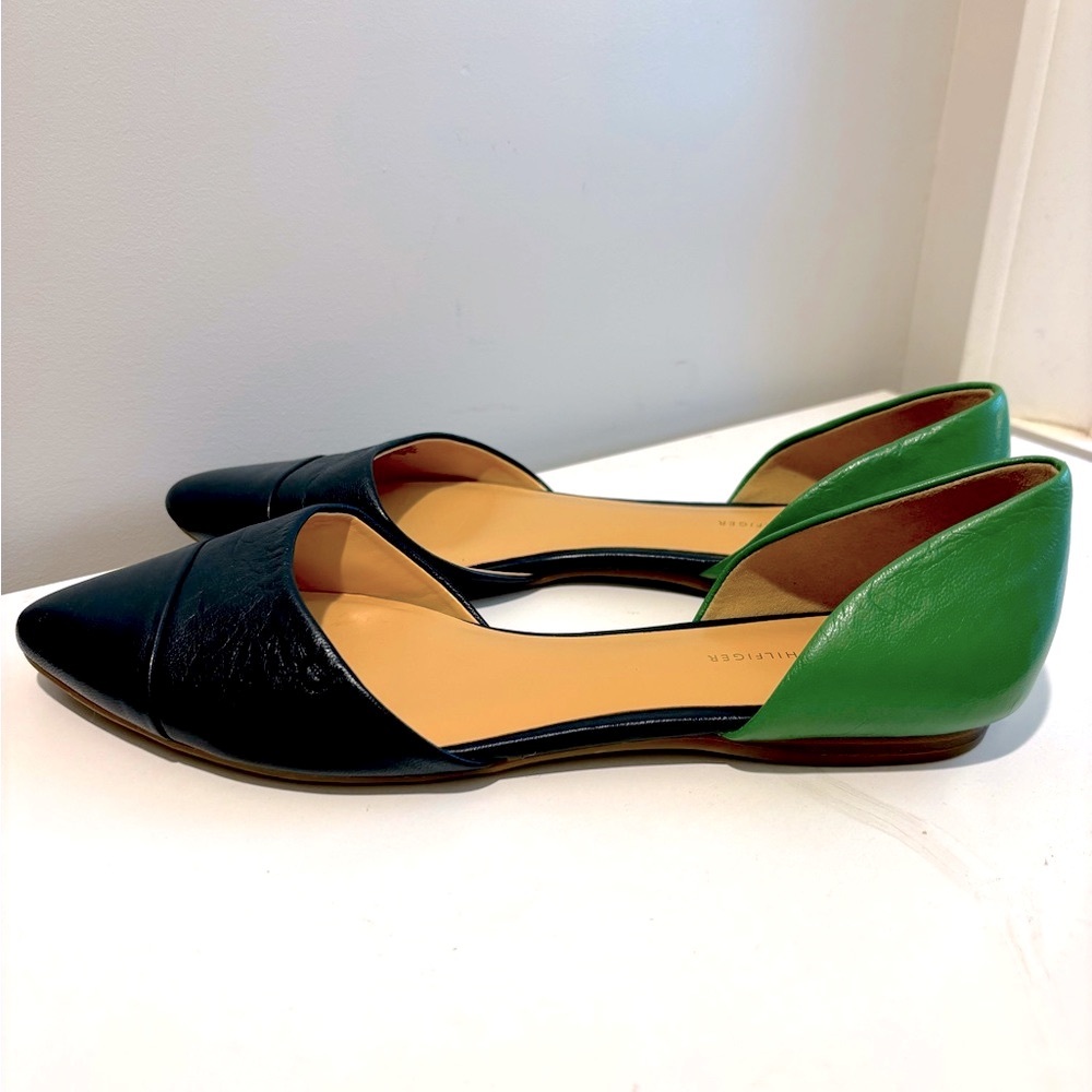 Tommy Hilfiger slip on flats